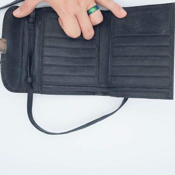 Brighton Leather Crossbody Organizer - Small (Black) - Picture 6 of 6